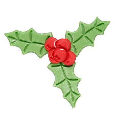 JEM Pop It Mould – Holly and Berries Icing Moulds - (Image 2)