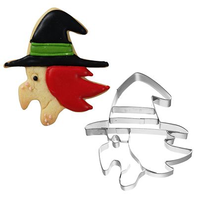Witch Face Halloween Cookie Cutter image(1)