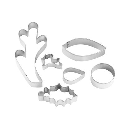 6pc Reindeer Cake Decorating Cutter Set image(4)