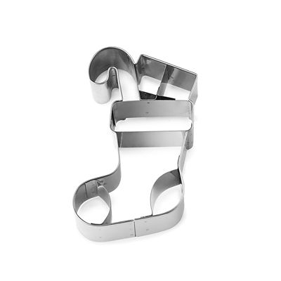 Christmas Stocking Cookie Cutter Stainless Steel image(3)