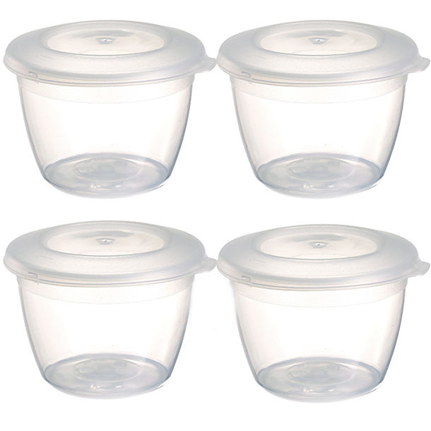 Mini Lidded Pudding Basins 150ml – Pack of 4 image(1)