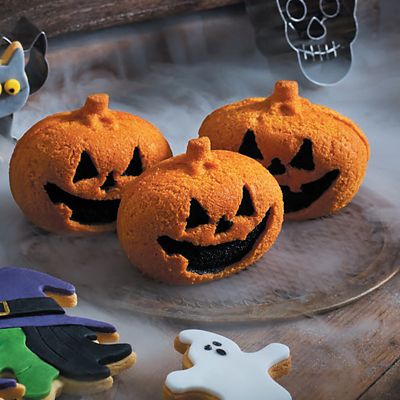 Halloween 3D Pumpkin Silicone Cake Mould image(2)