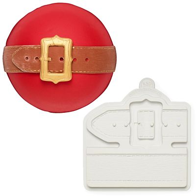 Katy Sue Designs Santa Belt Flexible Silicone Mould image(1)