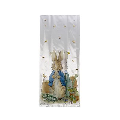 20 Peter Rabbit Cellophane Presentation Bags with Twist Ties image(2)