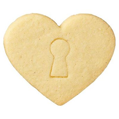 RBV Birkmann Heart with Keyhole Stainless Steel Cookie Cutter - (Image 3)