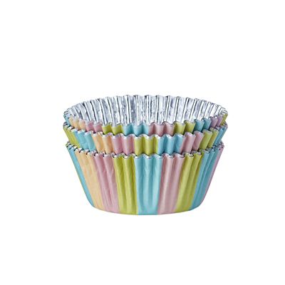 30 PME Unicorn Colours Foil Lined Cupcake Cases - (Image 2)
