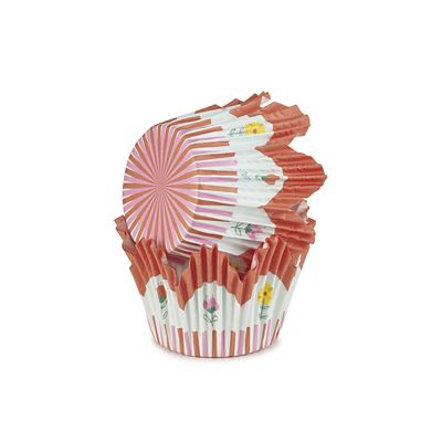 60 Floral Tulip Cupcake Cases image(3)