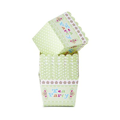 Lakeland 20 Tea Party Square Cake Cups image(3)
