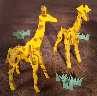 Bake-and-Build 3D Giraffe Cookie Cutter image(6)