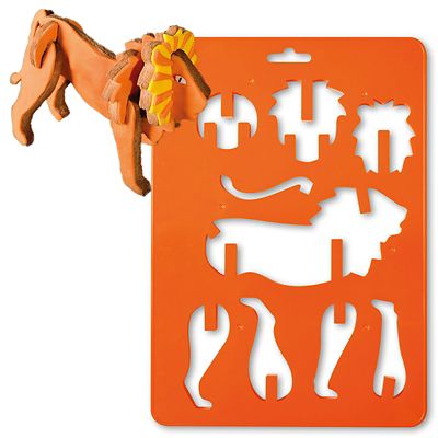 Bake-and-Build 3D Lion Cookie Cutter image(1)