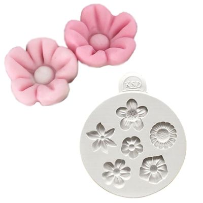 Katy Sue Designs Flowers Flexible Silicone Mould image(5)