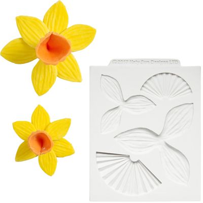 Katy Sue Designs Daffodil Flexible Silicone Mould - (Image 1)