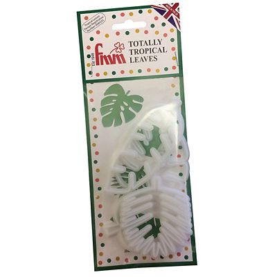FMM Totally Tropical Leaves Icing Cutters – Pack of 4 - (Image 4)
