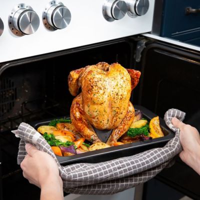 Coqopan 2-Part Vertical Chicken Roasting Tin - (Image 2)
