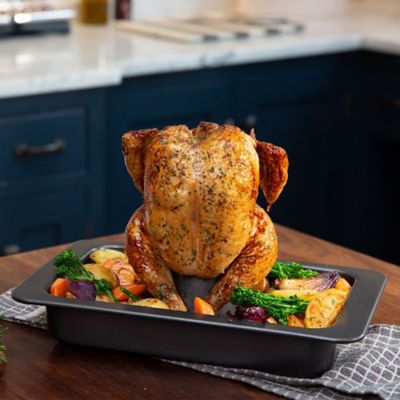 Coqopan 2-Part Vertical Chicken Roasting Tin - (Image 3)