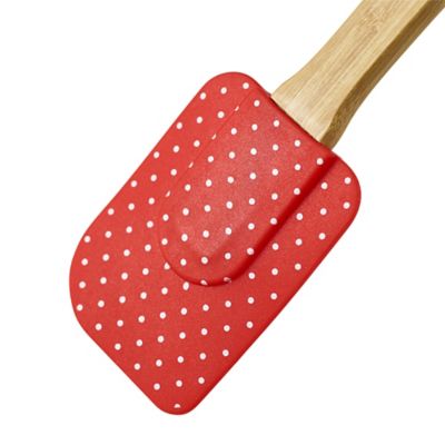 Lakeland Polka Dot Silicone and Bamboo Baking Tools – Set of 3 image(2)