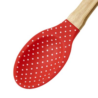 Lakeland Polka Dot Silicone and Bamboo Baking Tools – Set of 3 image(3)
