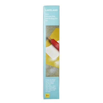 Lakeland Kids’ Silicone Rolling Pin & Mat Set image(2)