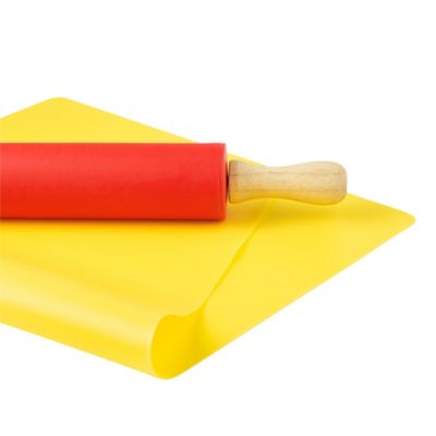 Lakeland Kids’ Silicone Rolling Pin & Mat Set image(3)