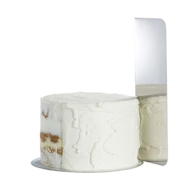 PME Stainless Steel Tall Cake Side Scraper 25cm