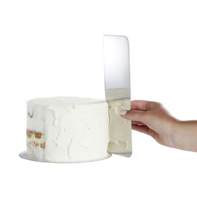 PME Stainless Steel Tall Cake Side Scraper 25cm image(4)