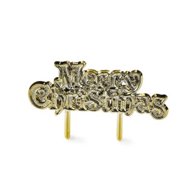 2pc Luxury Boxed Traditional Santa Cake Topper Set image(4)