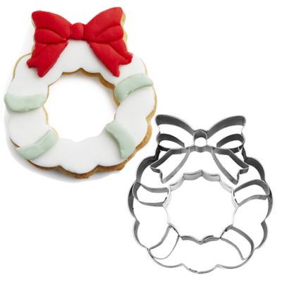Christmas Wreath Stainless Steel Cookie Cutter image(1)