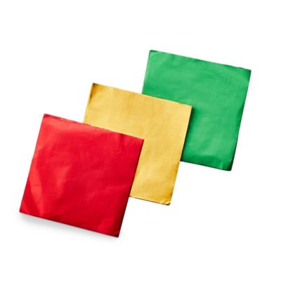 150 Foil Confectionery Wrappers 15cm Sq. image(1)