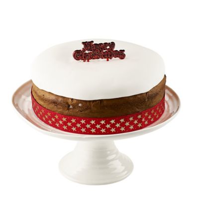 2pc Christmas Shimmering Stars Cake Ribbon Set image(2)