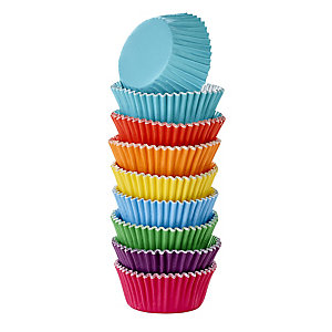 100 Lakeland Bright Foil Lined Cupcake Cases