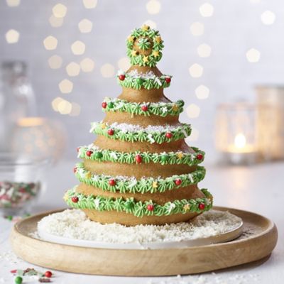 Decora 3d Christmas Tree Cake Tin Lakeland