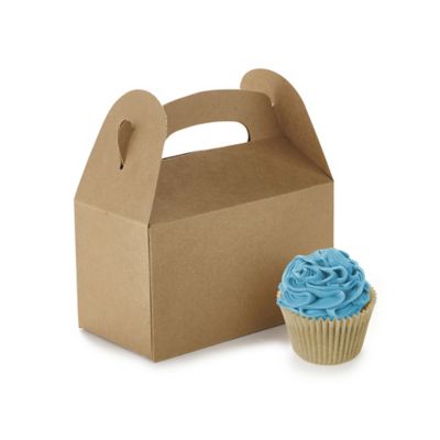 6 Craft Paper Treat Boxes image(2)