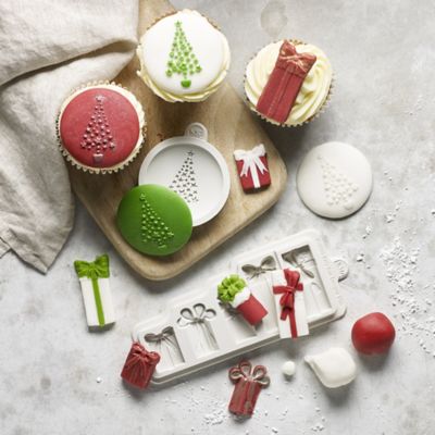 Katy Sue Designs Christmas Tree Cake Topper Silicone Mould image(2)