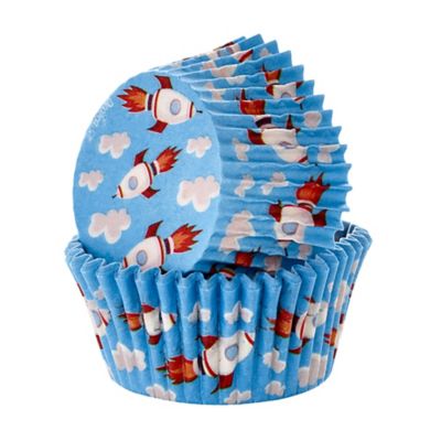 36 Space Cupcake Cases – 2 Designs image(2)