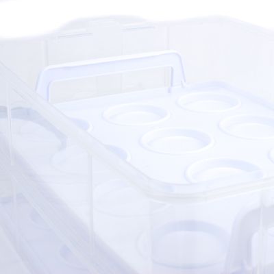 Lakeland Oblong Tiered Cake Caddy and Cupcake Carrier image(3)