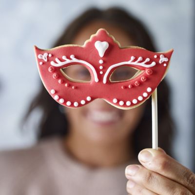 2 Venetian Mask Cookie Cutters image(4)