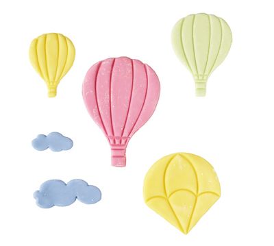 6 piece Hot Air Balloon Icing Cutters image(5)