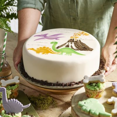 Dinosaur Cake Decorating Stencil image(2)