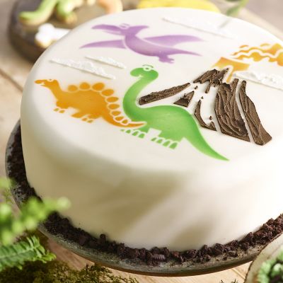 Dinosaur Cake Decorating Stencil image(3)