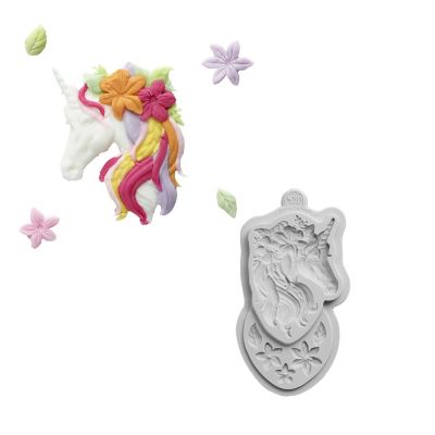 Katy Sue Designs Unicorn Silicone Icing Mould image(1)