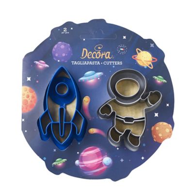 Space Baking Kit - Mould, Cutters, Cases & Stencil image(8)