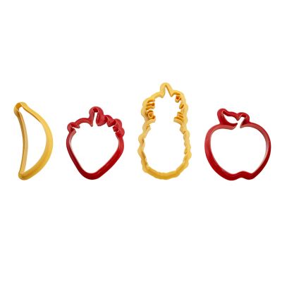 4 Fruit Cookie Cutters image(4)