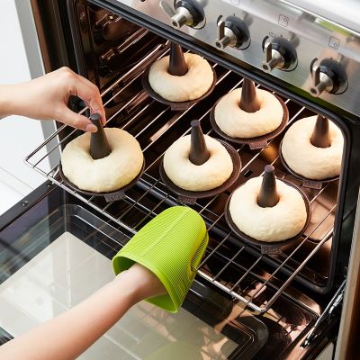 6 Lékué Silicone Bagel Moulds image(3)