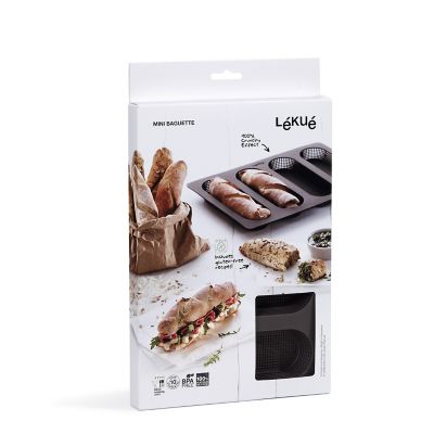 Lékué Silicone Mini Baguettes Mould image(9)