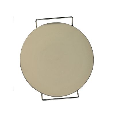 Eddingtons Ceramic Round Pizza and Baking Stone with Serving Rack 38cm Dia. image(1)