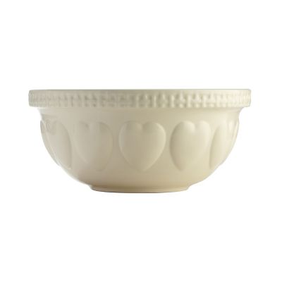 Mason Cash Cream Hearts Ceramic Mixing Bowl 29cm image(2)