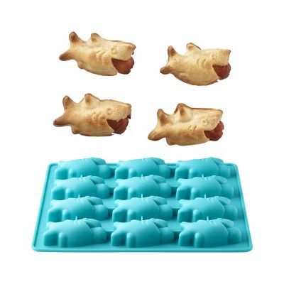 Shark Bites Savoury Canapé Silicone Mould image(1)