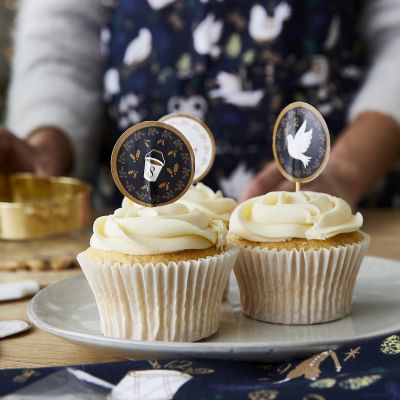 12 Days of Christmas Cupcake Toppers – Pack of 24 image(6)