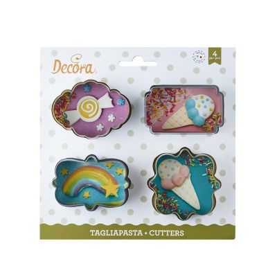 4 Decora Mini Frames Cookie Cutters image(2)
