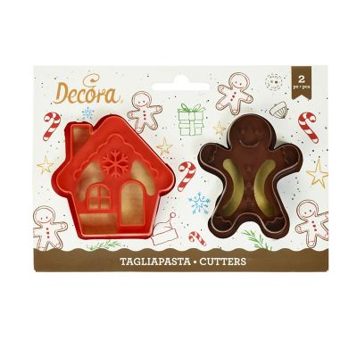 Decora Gingerbread Man & House Cutter Set image(8)